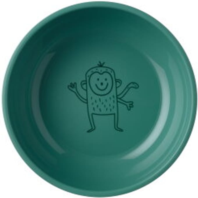 Mepal Kinderschaaltje Mio - 300 ml - Magnetronbestendig - Baby kommetje - Kinderservies - Deep turquoise