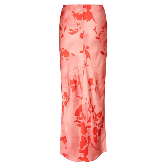 mbyM Aninda-M Felissa Rok met print roze satijn