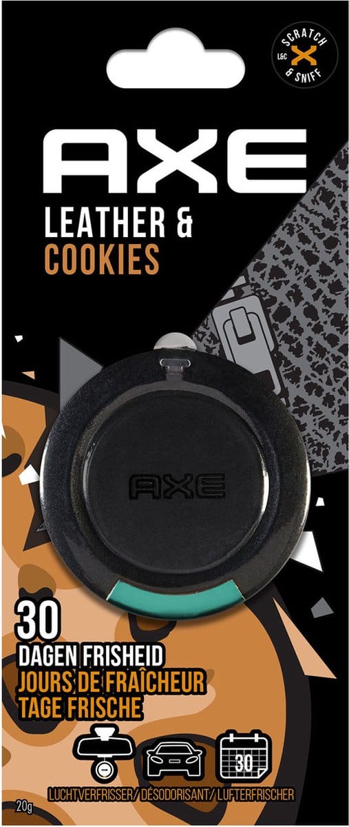 AXE 3D Luchtverfrisser Leather + Cookies