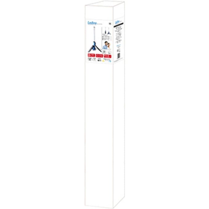 Ledino LED lichtkolom Rath 360° blauw/zwart 6.500K 90 W