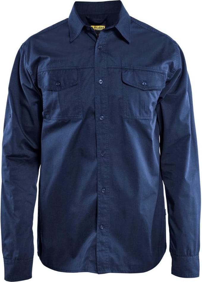 Blaklader 3298 Werkoverhemd Twill Marineblauw