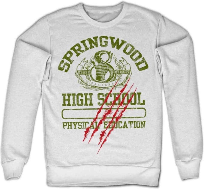A Nightmare On Elm Street Sweater/trui -2XL- Springwood High School Wit