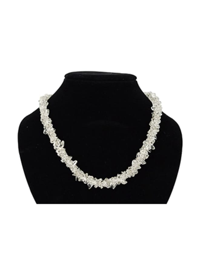 Bergkristal splitketting cluster