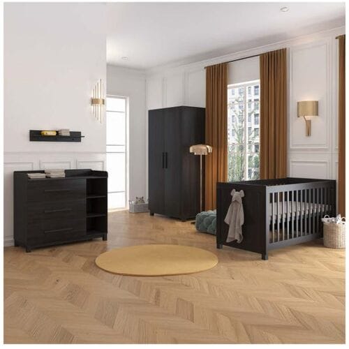 Born Lucky Roxy Meegroei Babykamer 3-Delig – Ledikant, Commode en Kast – Vanaf Geboorte tot ca. 5 Jaar