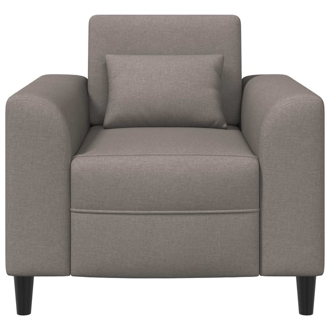 vidaXL - Fauteuil - Taupe - Stof