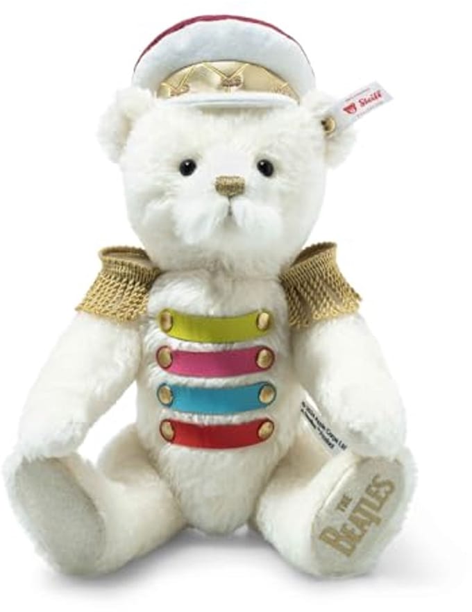 Steiff pluche knuffel The Beatles Sgt. Pepper wit 30 cm - Steiff Rocks.