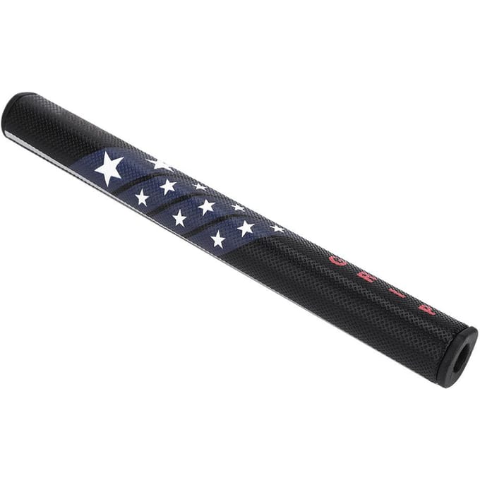 Accessoire de remplacement de poignée de putter de club de golf confortable et antidérapant recouvert de PU noir