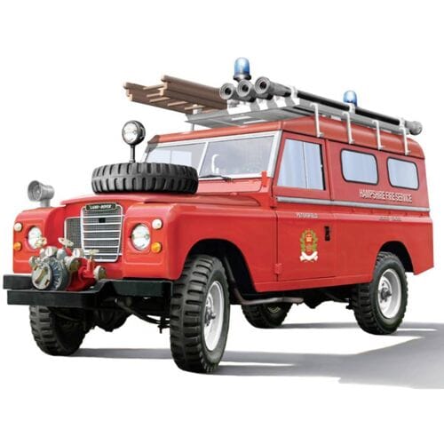 Italeri Modelbouwpakket Auto - 3660 Land Rover Fire Truck Plastic - 1:24 - Modelbouw