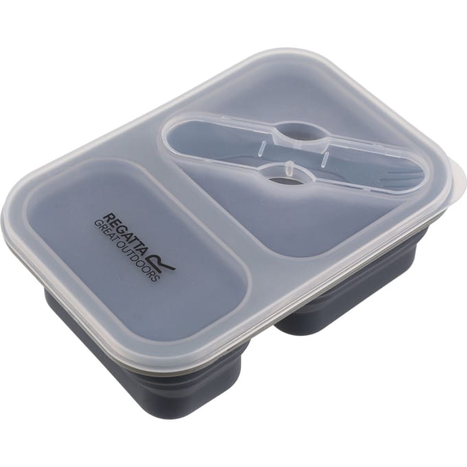 Regatta Silicium Mess Tin (Ebbenhoutgrijs)
