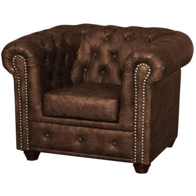 Fauteuil York eco-leer | Ropez