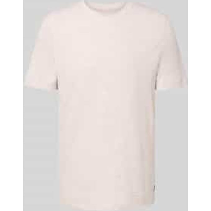 Regular fit T-shirt van katoenmix