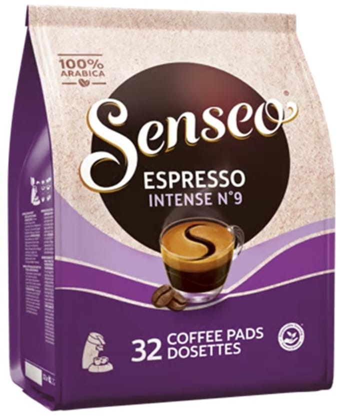 Senseo Espresso Intense Koffiepads 100% Arabica - 4 x 32 Pads