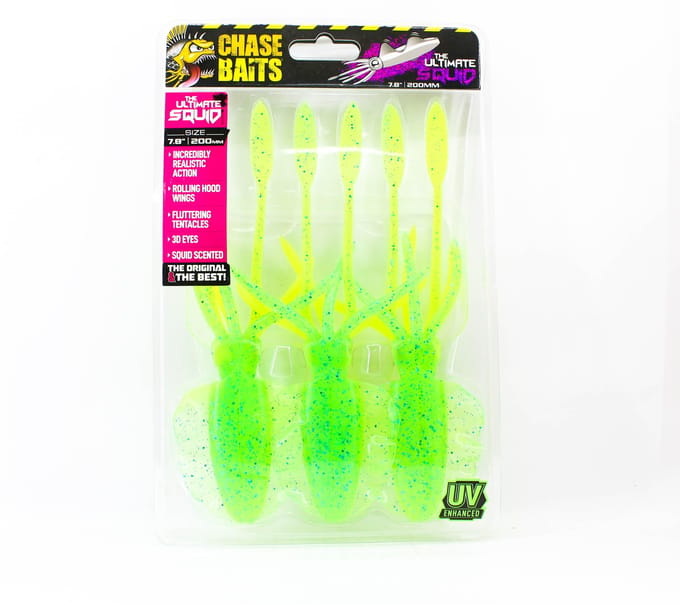 Chasebaits Ultimate Squid 200 mm Zinkende Lure 3 stuks/pak 103 (5300)