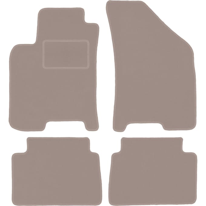 Beige veloursmatten voor: Chevrolet Lacetti hatchback, sedan (2003-2012)