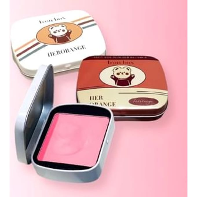 HERORANGE - Delicate And Smooth Cheek Blusher - 4 Colors #03 Creamy Honeydew