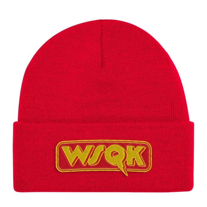 Stranger Things Season 5 - WSQK Logo Unisex Beanie - rood - Standard