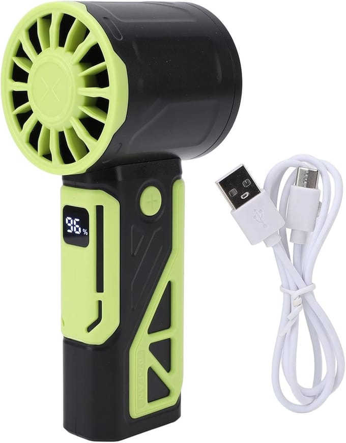 VHV - Handventilator - mini handventilator usb oplaadbaar - USB oplaadbaar, stil - voor reizen, festival, make-up