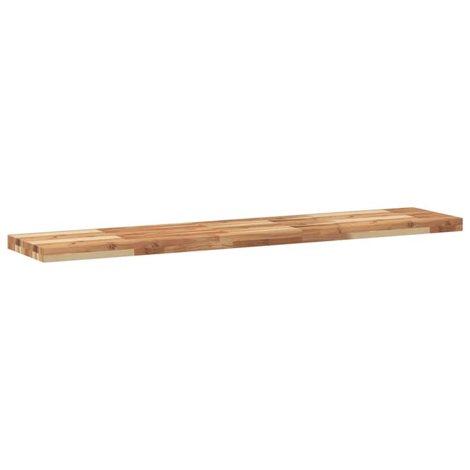 vidaXL - Wandschappen - 2 - st - zwevend - olieafwerking - 160x30x4 - cm - acaciahout