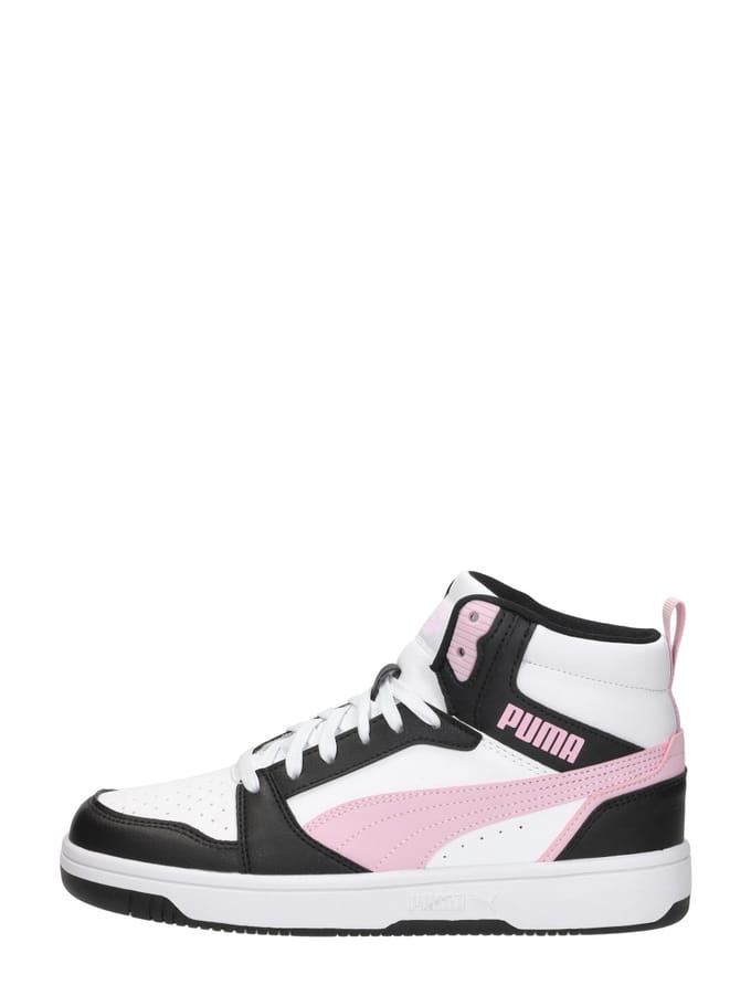 PUMA Rebound v6 Unisex Sneakers - PUMA White-Rose Mauve-PUMA Black