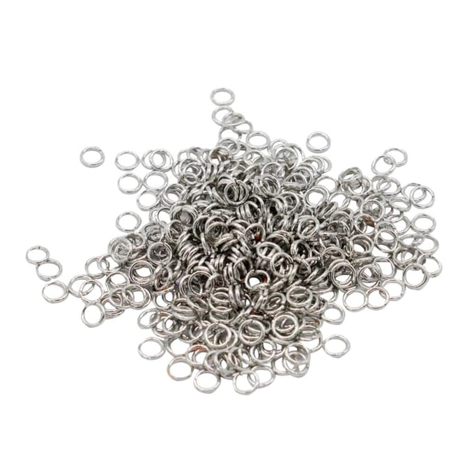 500 stuks open ringetjes metalen connectoren DIY sieraden maken 4 mm 6mm
