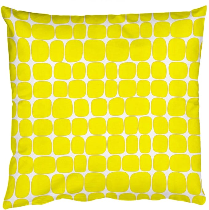 Sierkussens - Kussentjes Woonkamer - 40x40 cm - Stippen - Modern - Geel