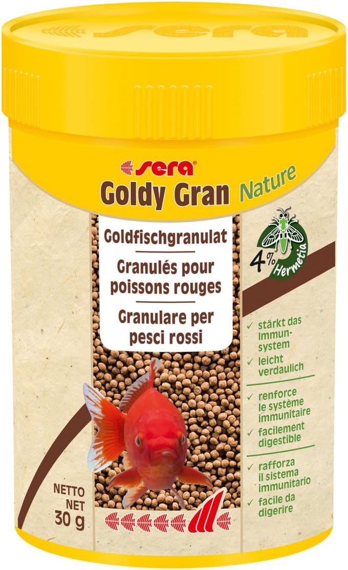 Goldy gran Nature 100 ml - Sera Goudvis Voer