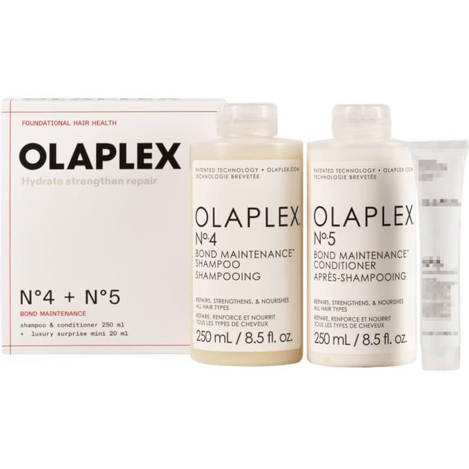 Olaplex No.4 &amp; No.5 Bond Maintenance Duo Box Gift Set 250 ml + 250 ml