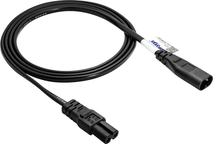 Akyga AK-RD Serie - Voedingskabel - IEC C7 - IEC C8 - 1.5m
