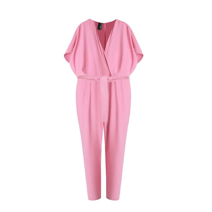 Combinaison cache-cœur met strik voor dames Mat Fashion