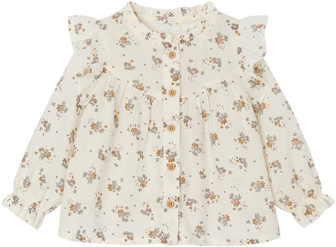 Vertbaudet Babyblouse met ruches