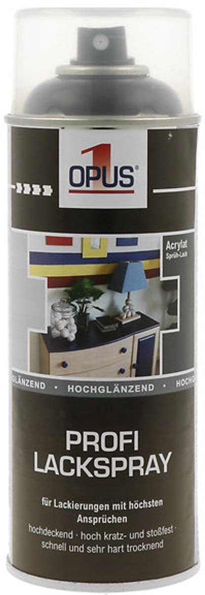 Opus1 - Lackspray - Profi - 400 ml - lentegroen - gladde afwerking