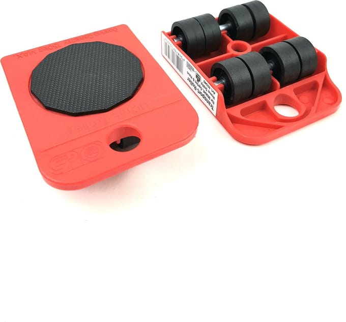 Meubelroller "heavy duty" | 150 kg belastbaar | 8 x 3 x 10.5 cm