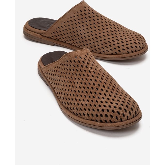 Melara Leren Instap Mule