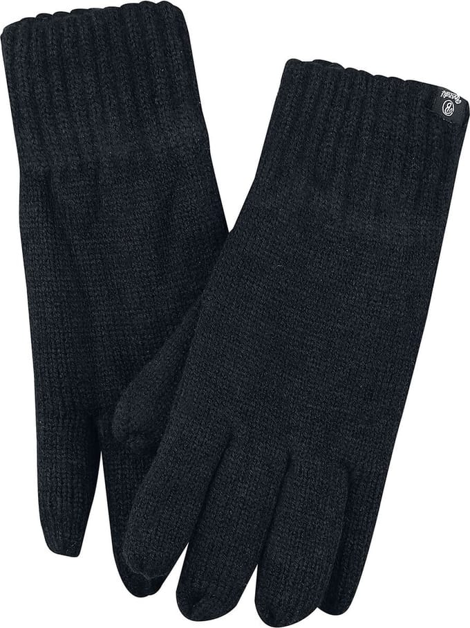 Brandit Knitted Gloves Unisex Handschoenen - zwart - L