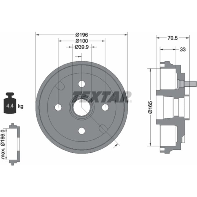 Remtrommel TEXTAR 94033900