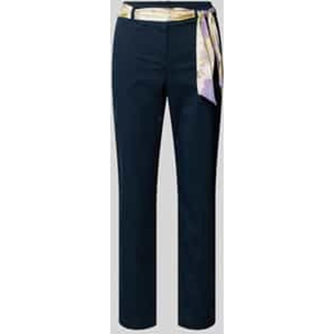 Slim fit chino met viscose