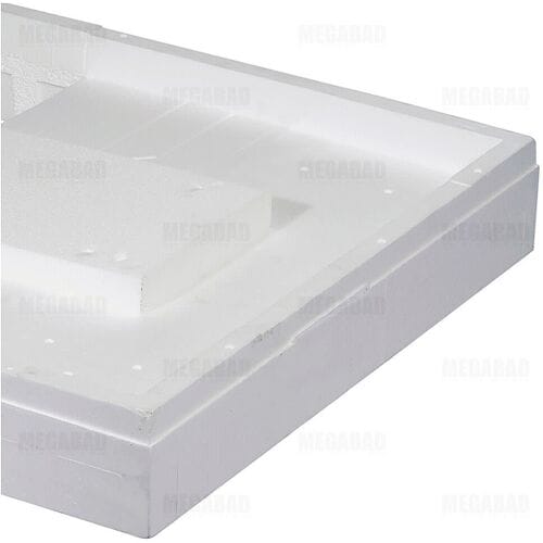Mauersberger polystyrene support for Aphylla shower trays 80 x 80 cm, flat