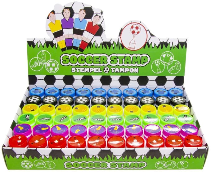 Duckiez stempels Voetbal - 60 stuks