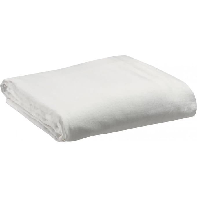 Hoeslaken van stonewashed katoen Vivaraise Zeff