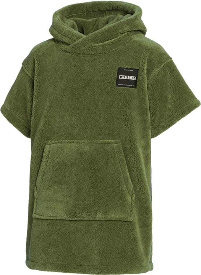 2026 Mystic Kids Teddy Poncho - Olive Green