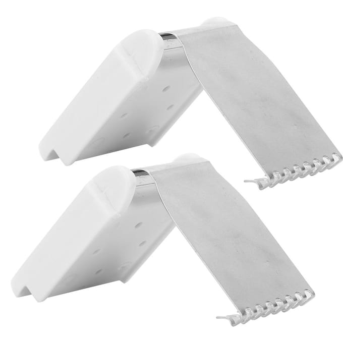 Universele Breimachine Klauwhanger Gewicht Breimachine Accessoires DIY Naaigereedschap 2pcs white