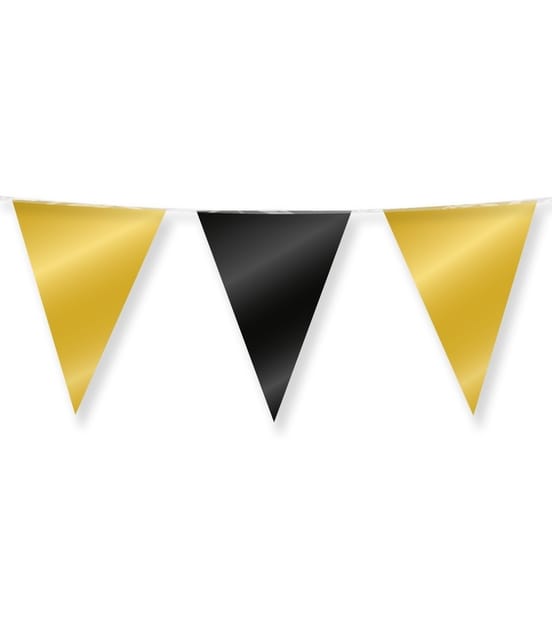 Paperdreams - Vlaggenlijn Gold & Black