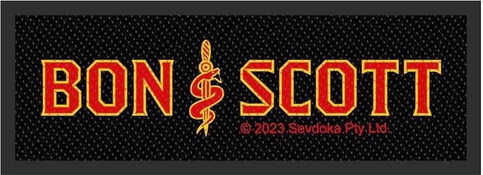Bon Scott - Brother Snake Patch - Zwart