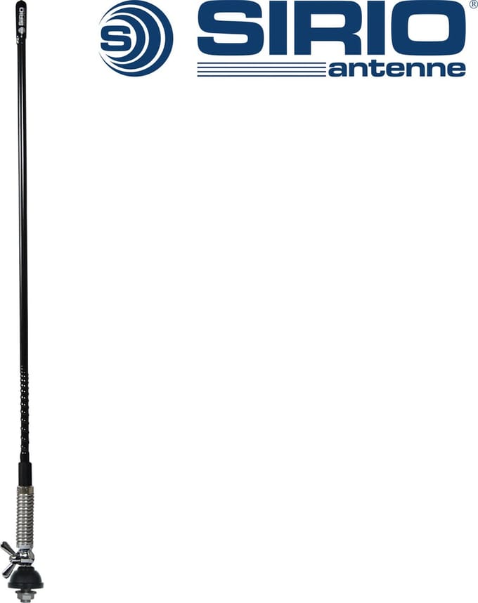 Sirio T3 27 met DV voet - CB radio - CB 27 MC - 62 cm - 27 MHz
