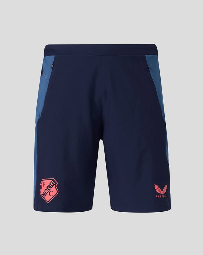 Fc Utrecht Training 26/27 Short Met Zakken - Heren - Marineblauw