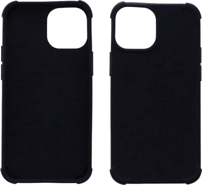 Shockproof Soft TPU hoesje Silicone Case Geschikt voor: iPhone 14 Plus - zwart
