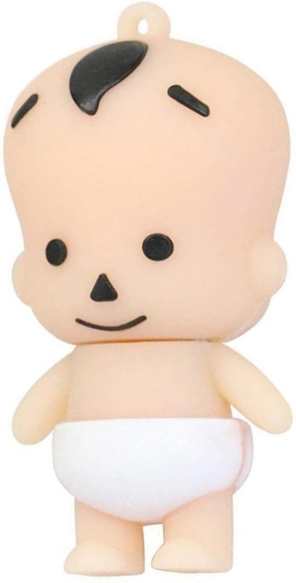 Ulticool USB-stick Baby Luier - 16 GB - Kraamcadeau Geboorte - Wit