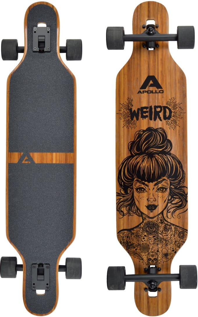 Apollo Twin Tip DT Glasvezel Longboard Weird