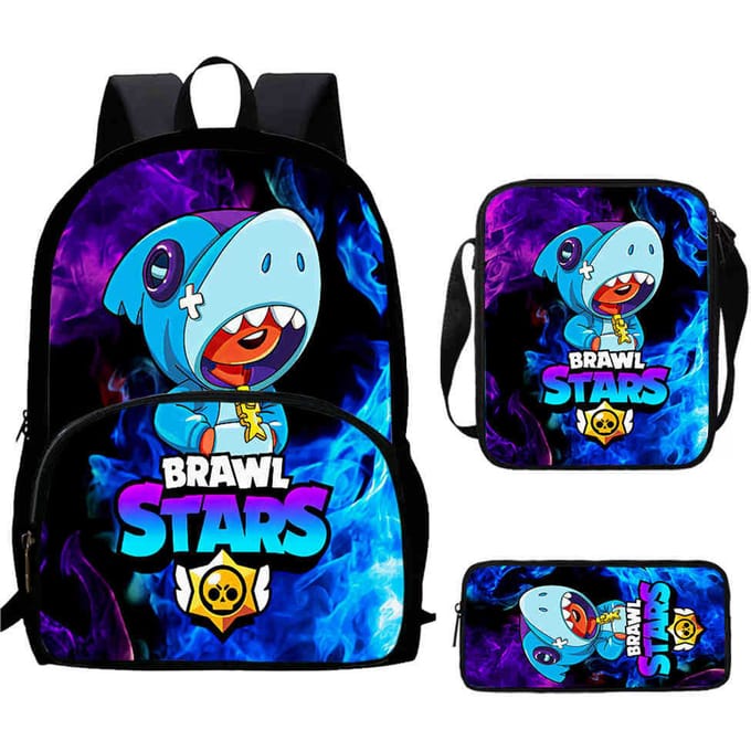 Sac à dos Brawl Stars Impression Haute Définition Multifonctionnel Léger