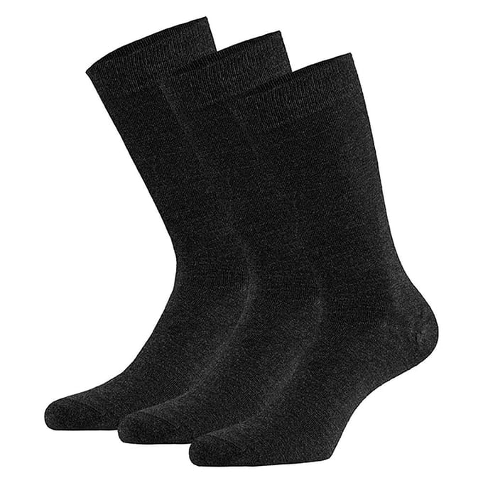 Apollo - Bamboe sokken basic - Antraciet - Maat 47/50 - Bamboe sokken basic heren - Bamboe - Bamboo